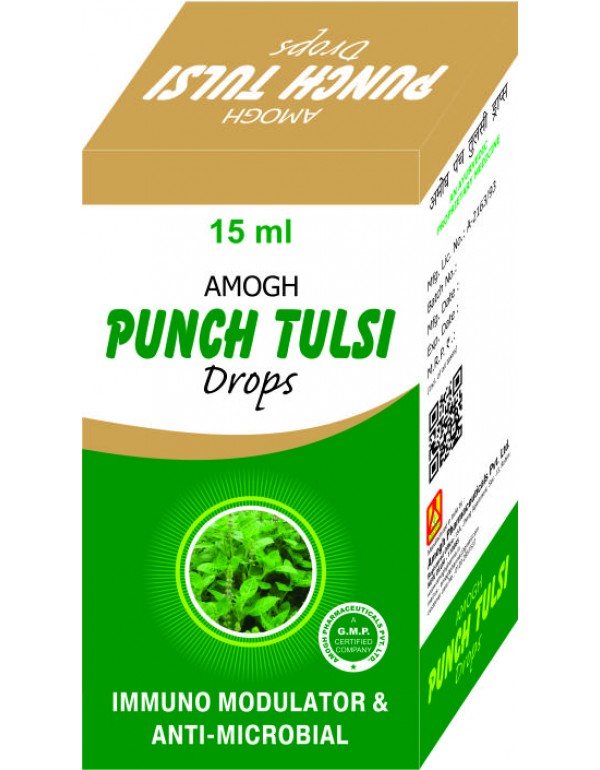 Amogh Punch Tulsi Drops